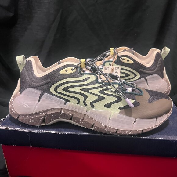 NWT REEBOK BRAIN DEAD x ZIG KINETICA 2 'Mad Science - Aloe Green' SZ 10 US MEN - Picture 3 of 10
